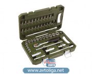 Набор головок и принадлежностей 3/8", 45 предметов Дело Техники